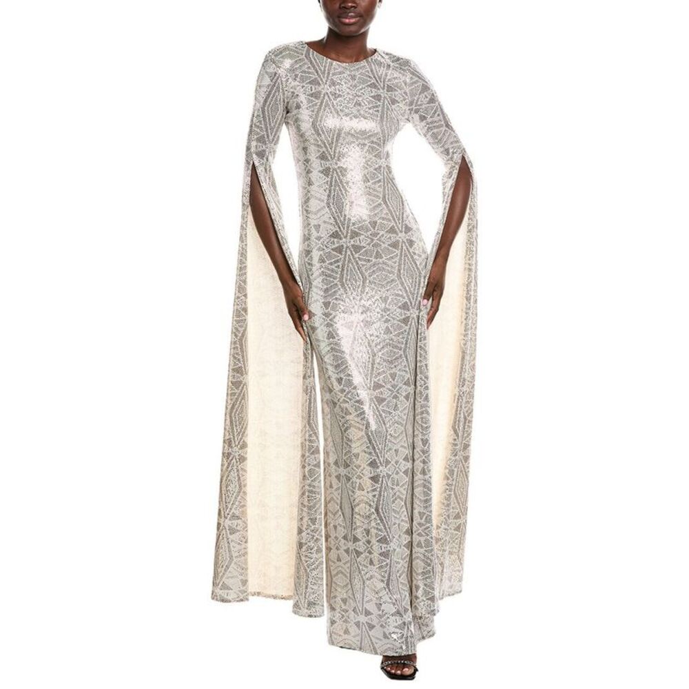 Issue New York Womens  Solid Gown